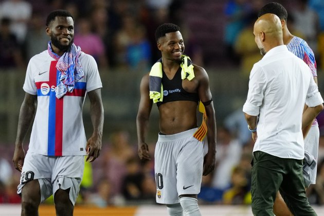 Ansu Fati Guardiola EFE Ansu Fati Guardiola EFE