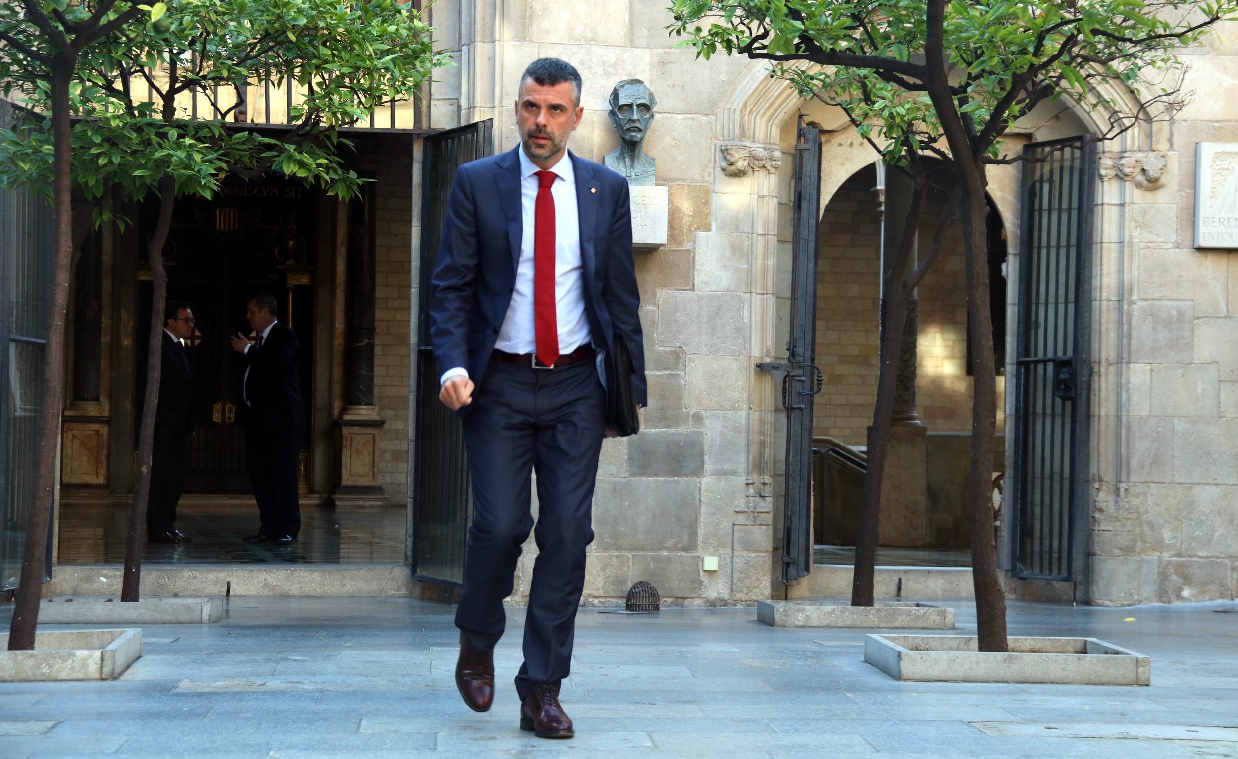Santi Vila declara com a investigat per desobediència en el cas Sixena