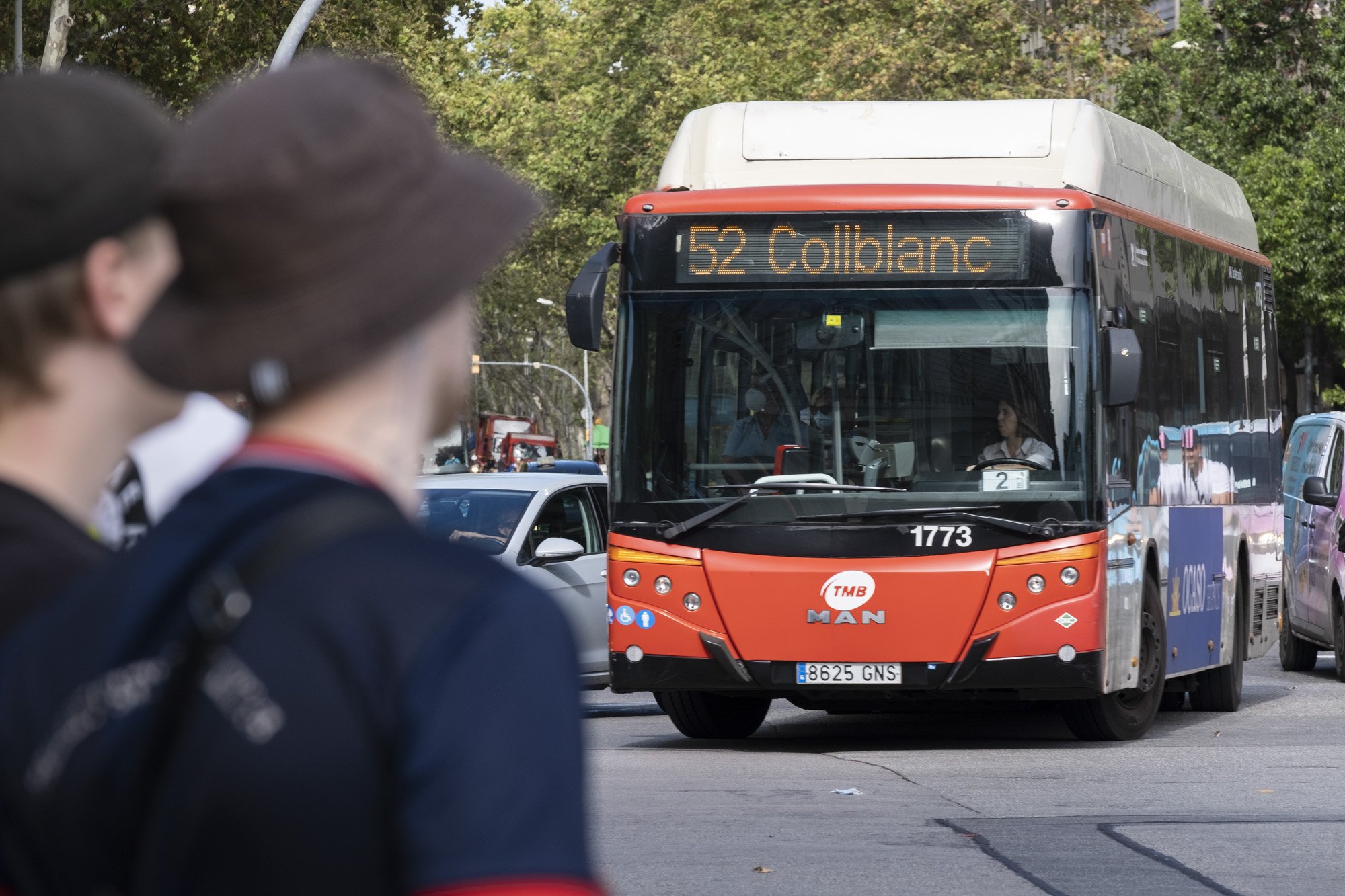 Vaga d'autobusos a Barcelona per la Mercè 2022