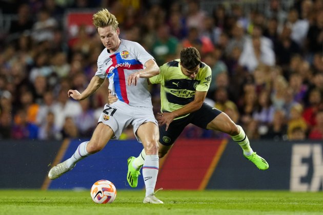 Frenkie de Jong Barca Manchester City / Foto: EFE