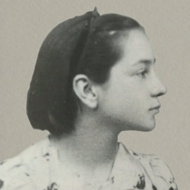 Mor Conxita Grangé, la darrera supervivent catalana del camp de Ravensbruck. Fotografia de Conxita Grangé (circa 1940). Font Memorial Democratic