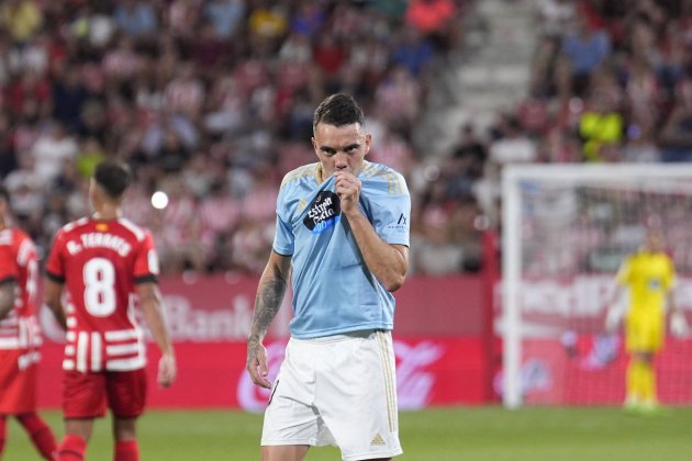 Iago Aspas Girona Celta / Foto: EFE