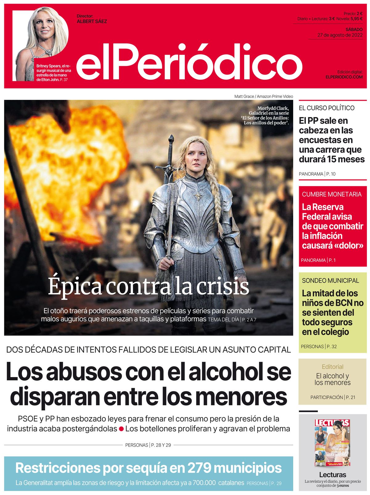 portada el periodico 27 agost 2022 portada el periodico 27 agost 2022