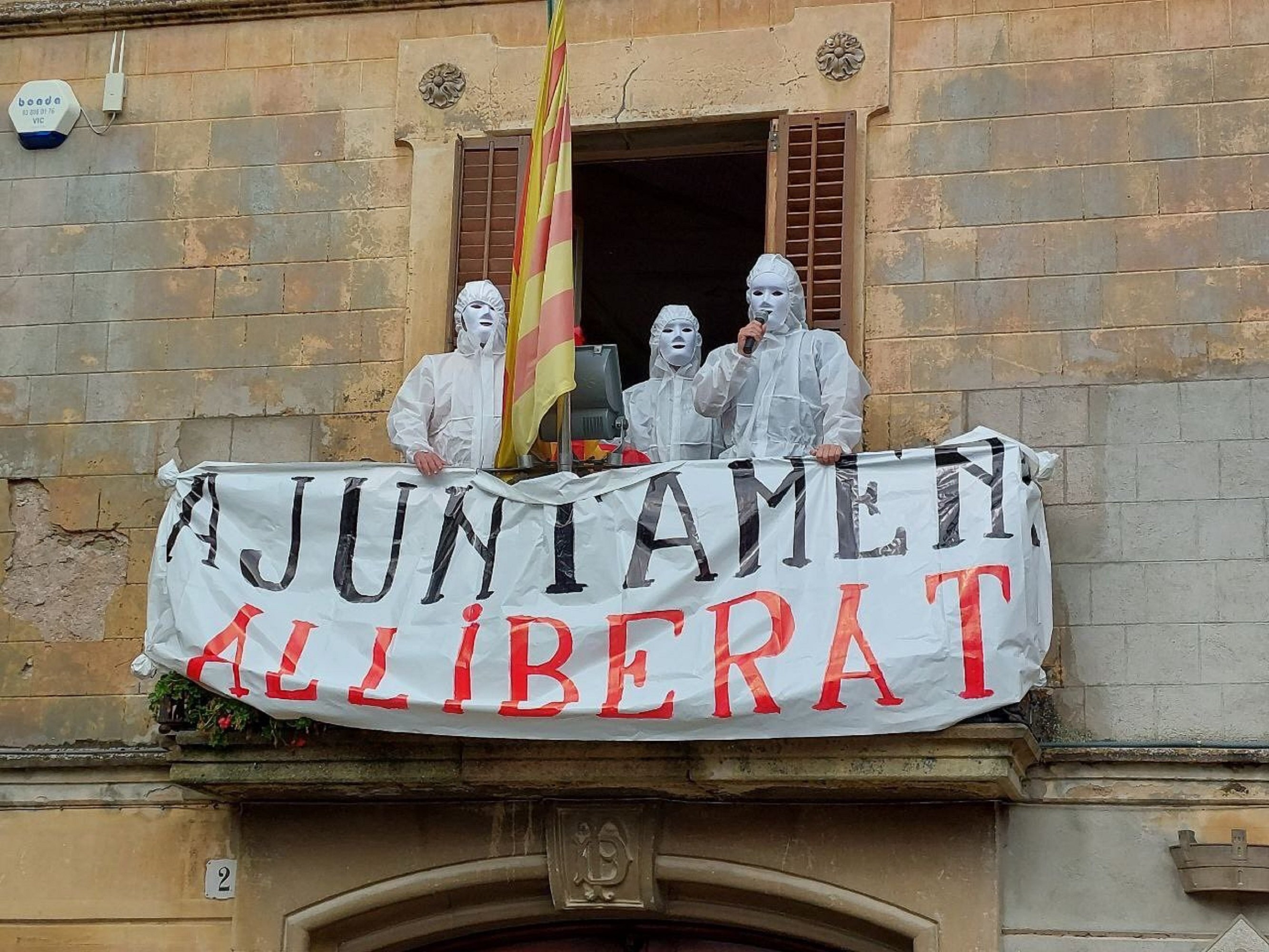 Folgueroles, nuevo municipio "liberado" de la República Catalana