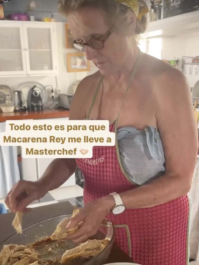 Mercedes Milá cocina 