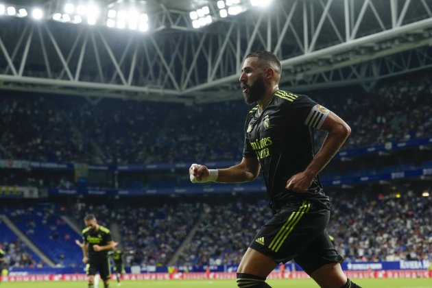 Karim benzema celebrando gol Real Madrid / Foto: EFE