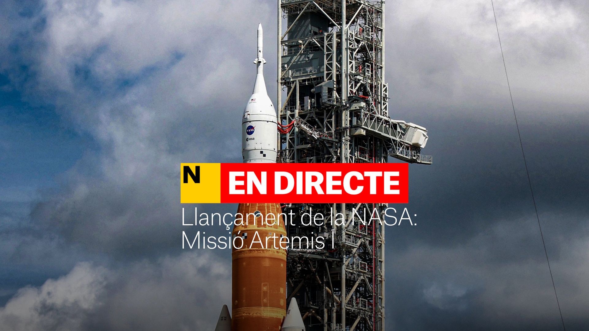 Misión Artemis I: lanzamiento del nuevo cohete de la NASA a la Luna | DIRECTO