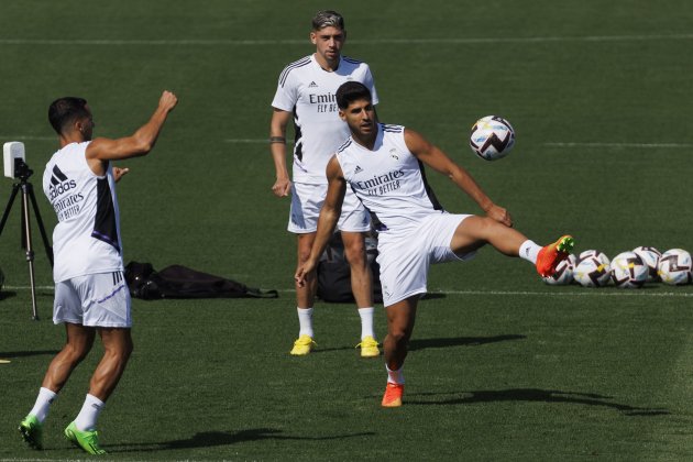 Marco Asensio Real Madrid entrenamiento / Foto: EFE