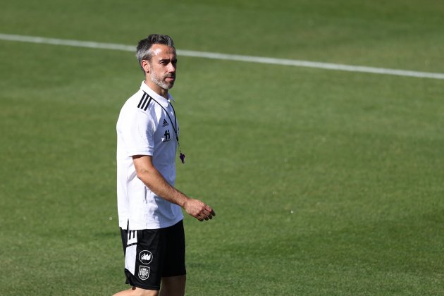 Jorge Vilda seleccionador Espana entrenamiento / Foto: Europa Press