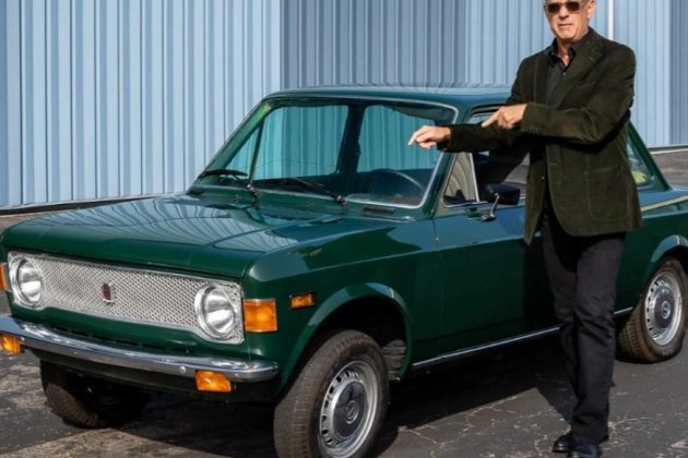 Tom Hanks y el Fiat 128 Tom Hanks y el Fiat 128
