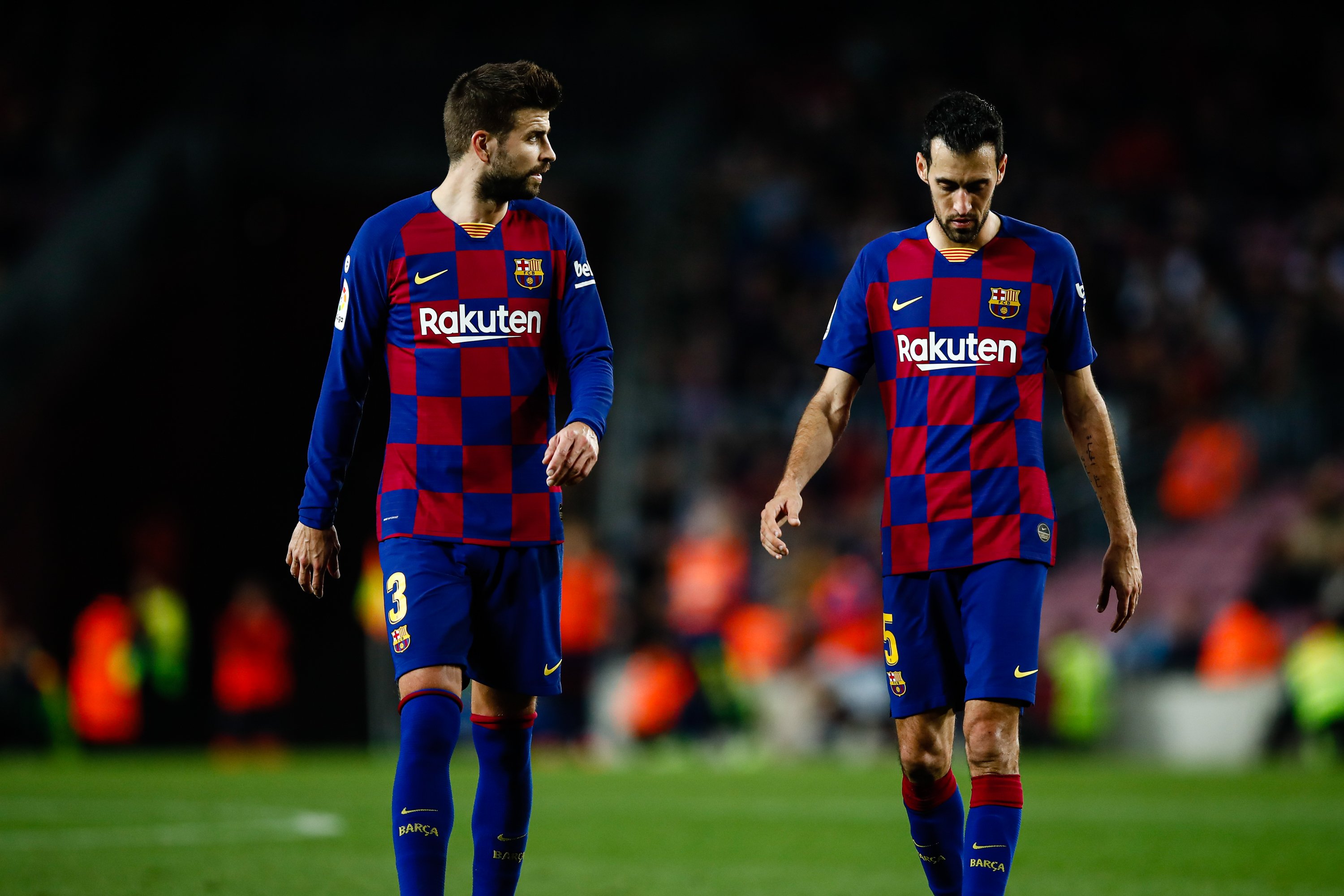 El Barça bloqueja les rebaixes salarials de Gerard Piqué i Sergio Busquets