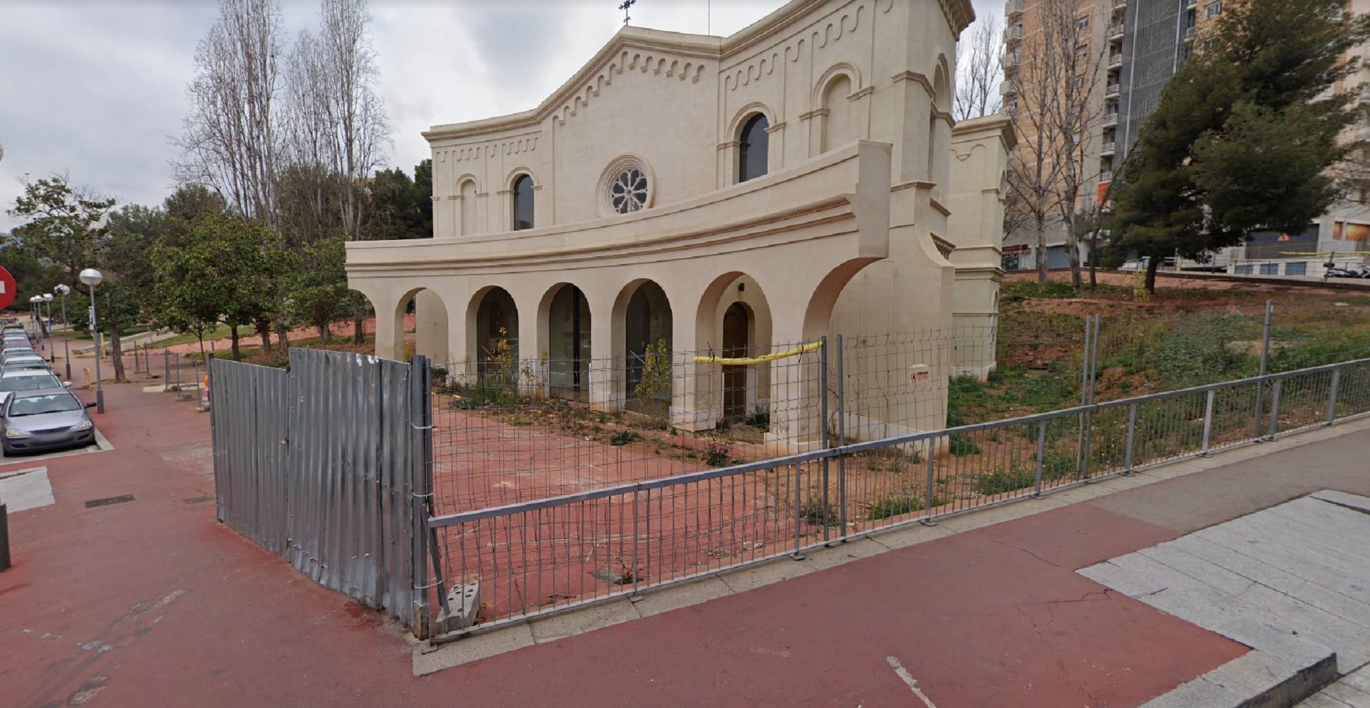 Barcelona recuperará una iglesia semisoterrada hace más de tres décadas
