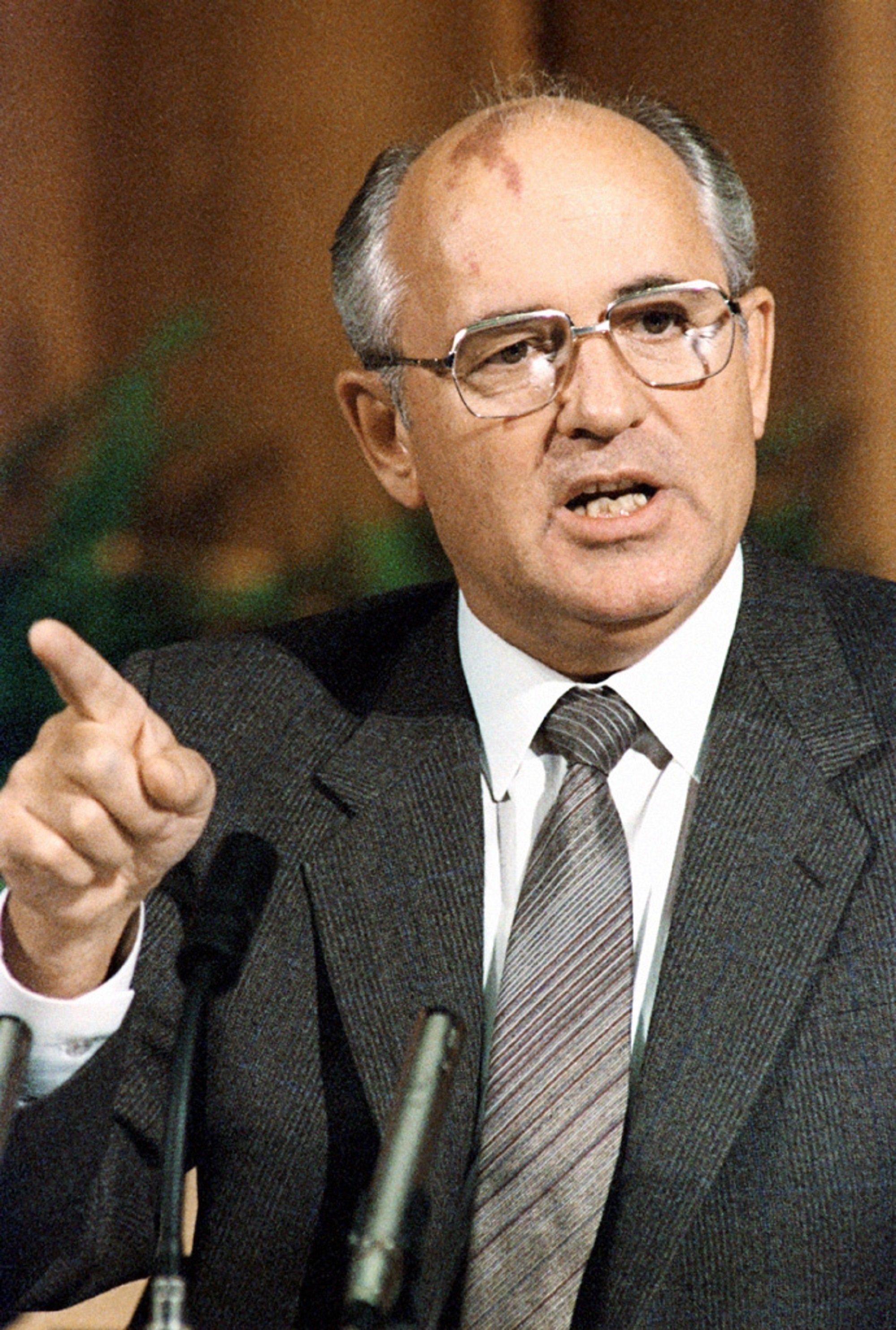 Mor Mikhaïl Gorbatxov, l'últim president soviètic