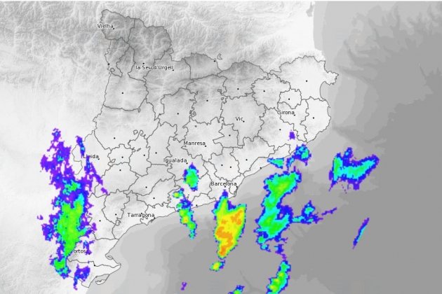 Meteocat precipitacionns 8 2 18