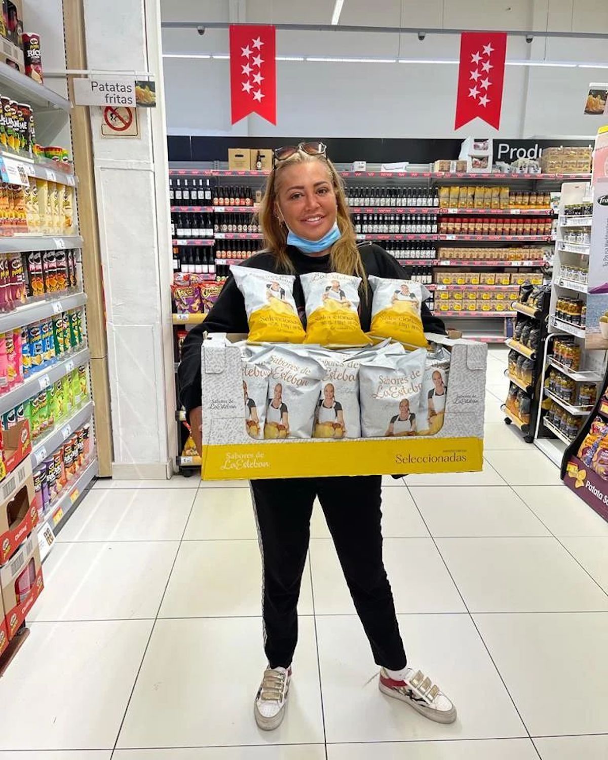 Belén Esteban patates fregides Belén Esteban patates fregides
