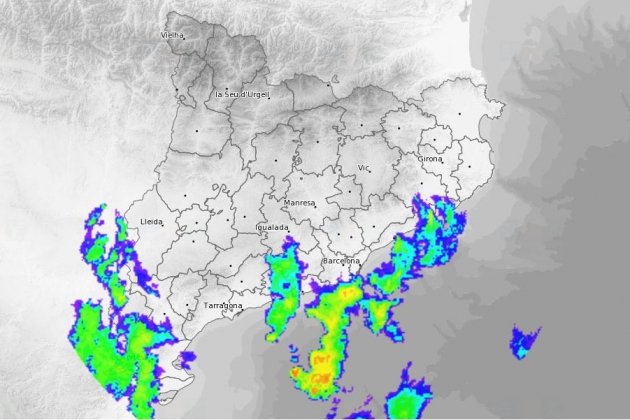 Meteocat precipitacionns 8 2 18