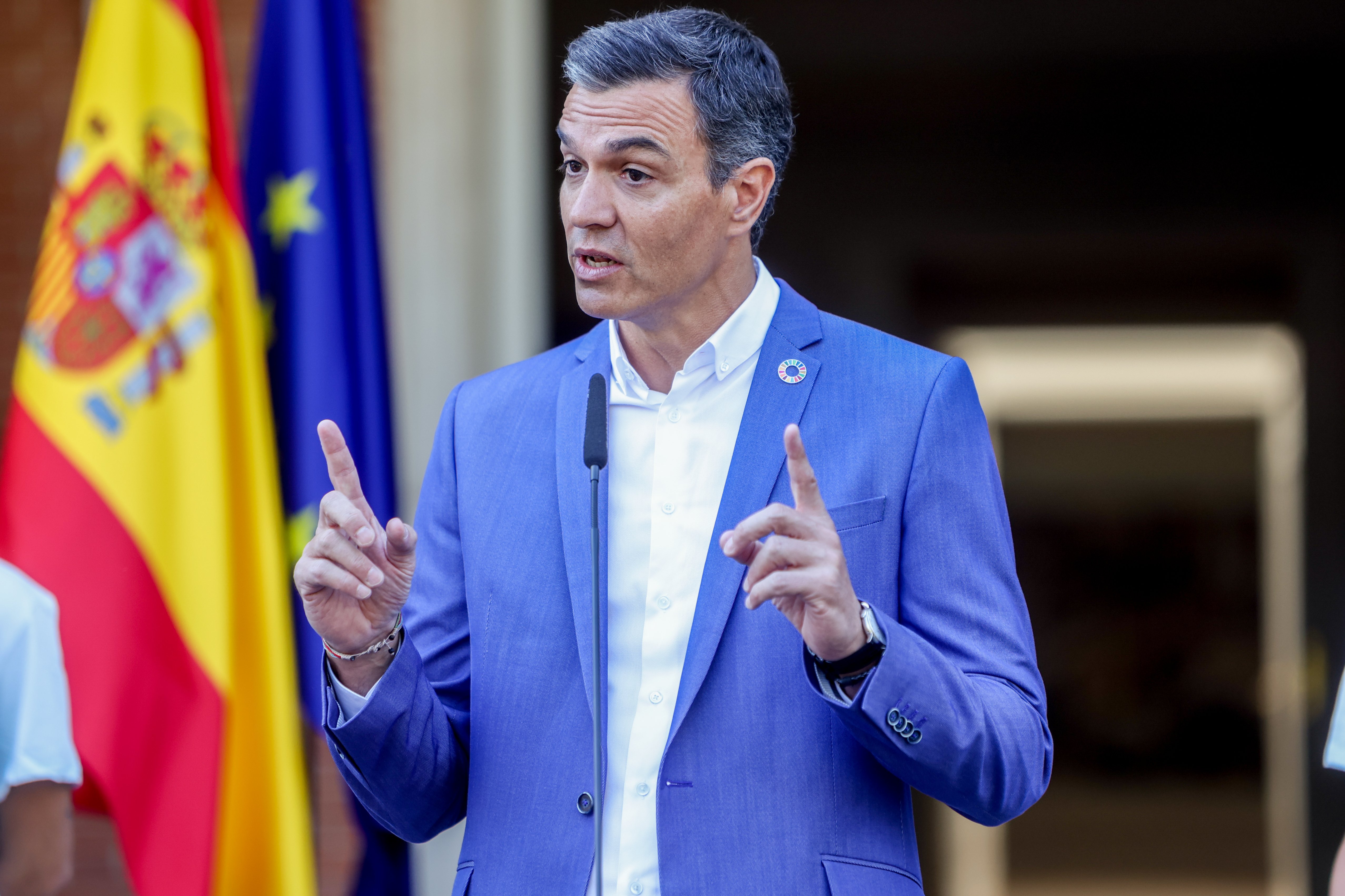 Pedro Sánchez anuncia una rebaixa de l'IVA del gas del 21 al 5%