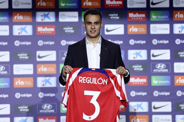 Sergio Reguilon presentacion Atletico Madrid / Foto: Europa Press