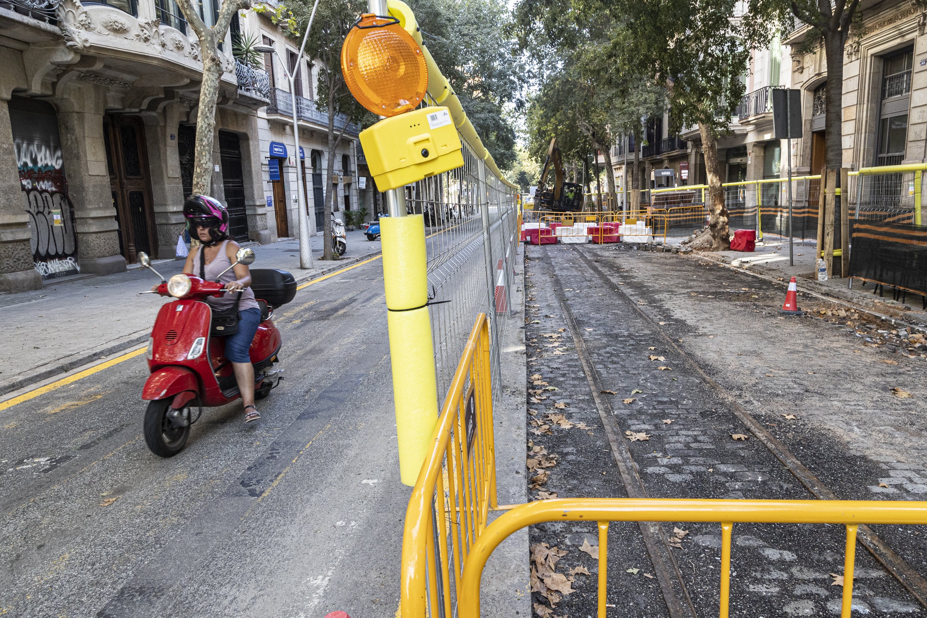 Piden integrar en la Superilla del Eixample las vías del antiguo tranvía