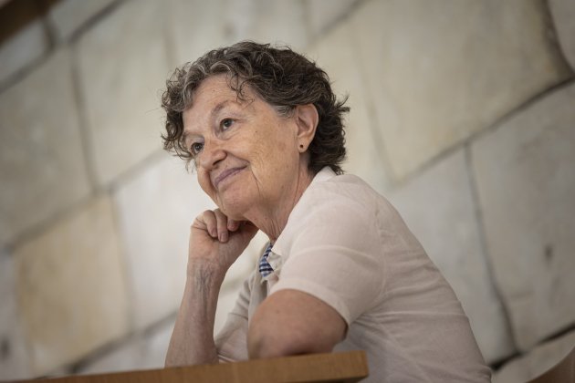 La escritora Maria Barbal en el Hotel Presidente - Montse Giralt