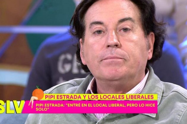 Pipi Estrada visita locals MEDIASET 