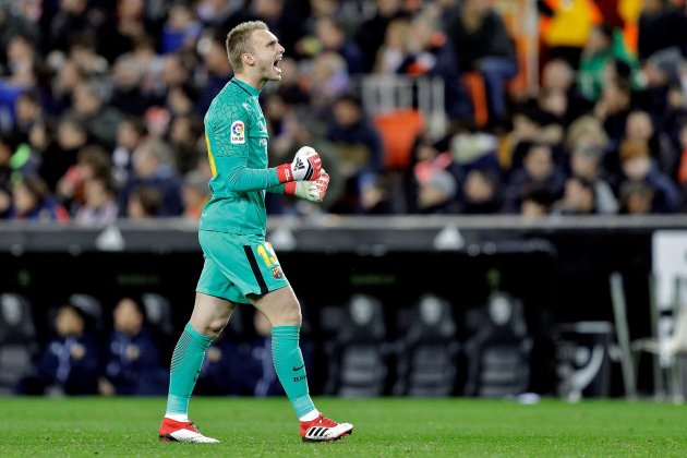 Cillessen Barça Valencia Mestalla gol EFE