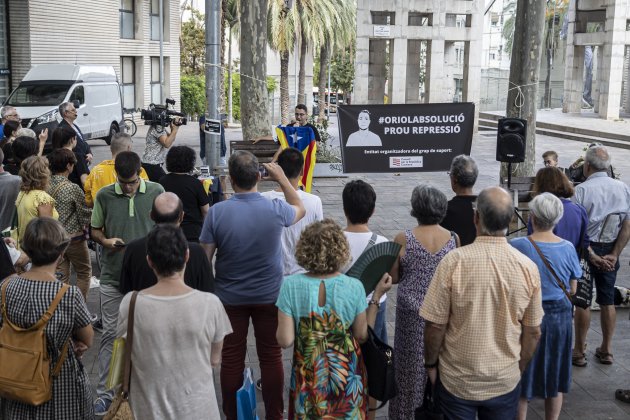 Concentració Oriol Calvo Absolució a Sants - Montse Giralt