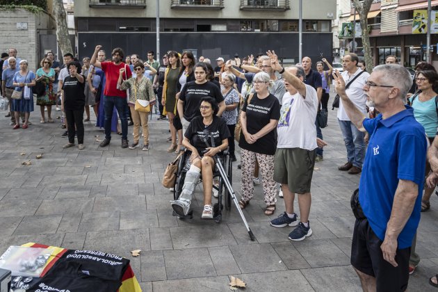 Concentración Oriol Calvo Absolución en Sants - Montse Giralt