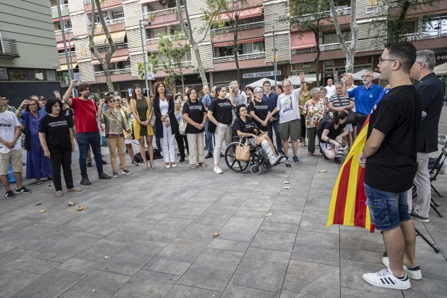 Concentració Oriol Calvo Absolució a Sants - Montse Giralt