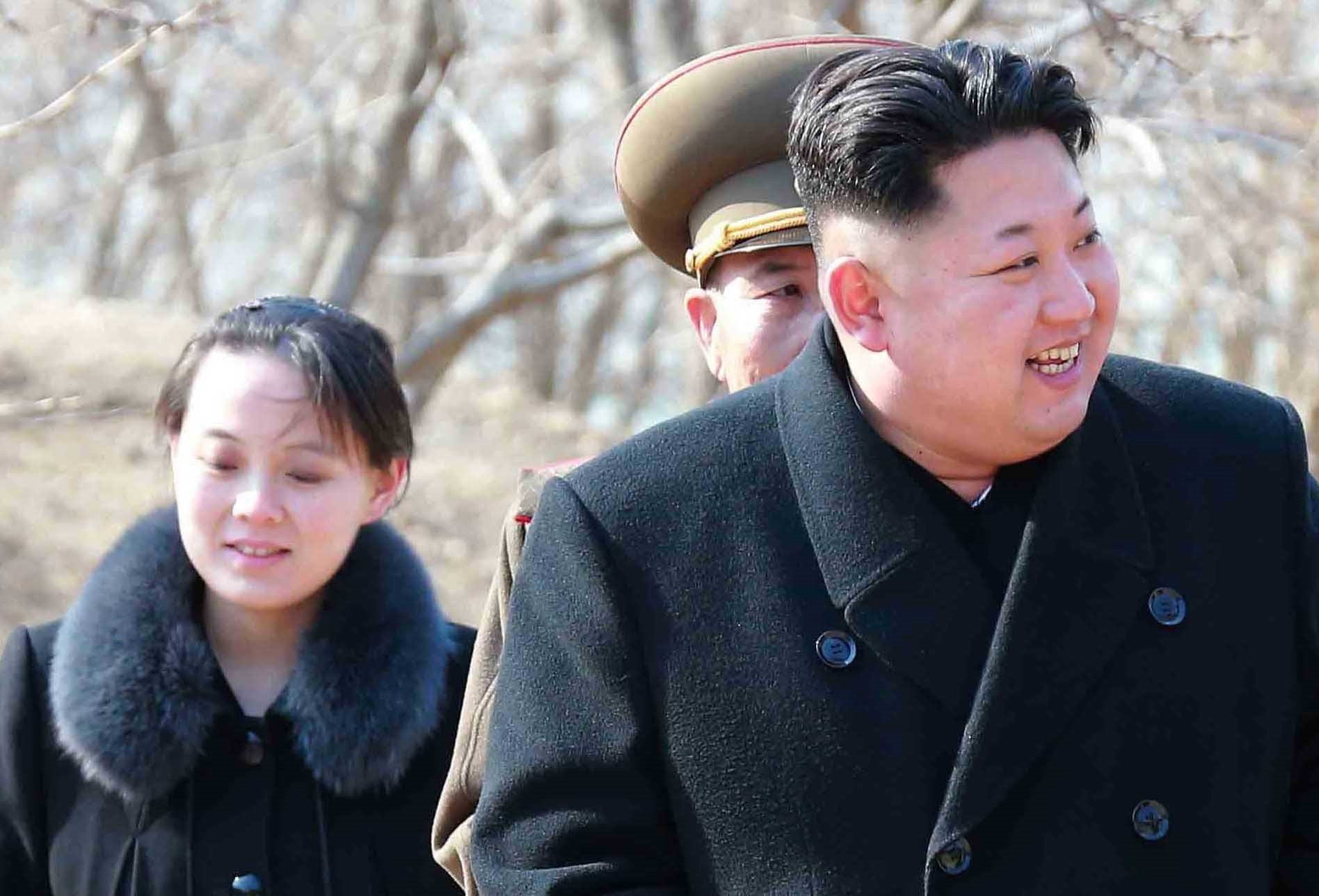 La germana de Kim Jong-un aterra a Corea del Sud