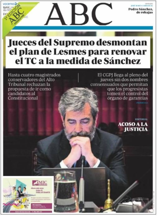 abc llevada|traída 4 septiembre