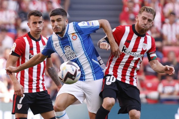 Athletic Club Espanyol Iker Muniain Oscar Gil / Foto: EFE Athletic Club Espanyol Iker Muniain Oscar Gil / Foto: EFE