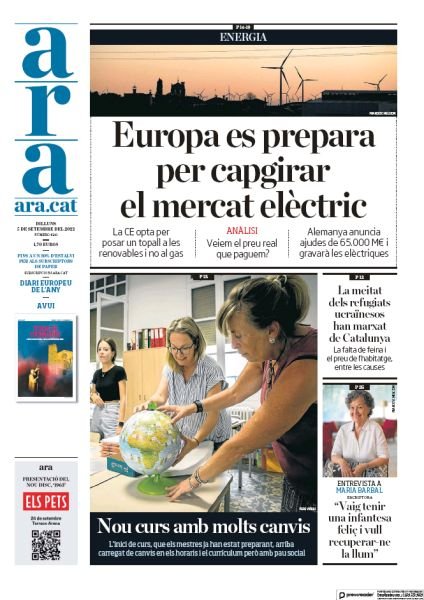 diario ahora 5 de septiembre