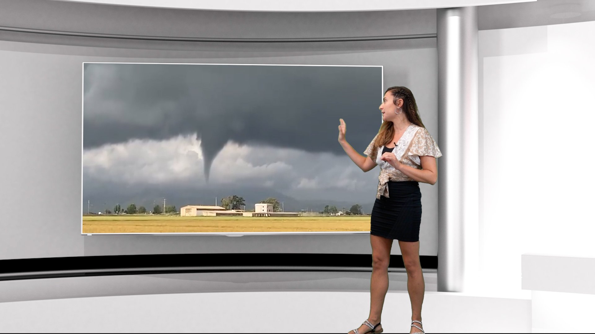 La gran depressió al nord de la Península afectarà poc Catalunya. Torna a pujar la temperatura!