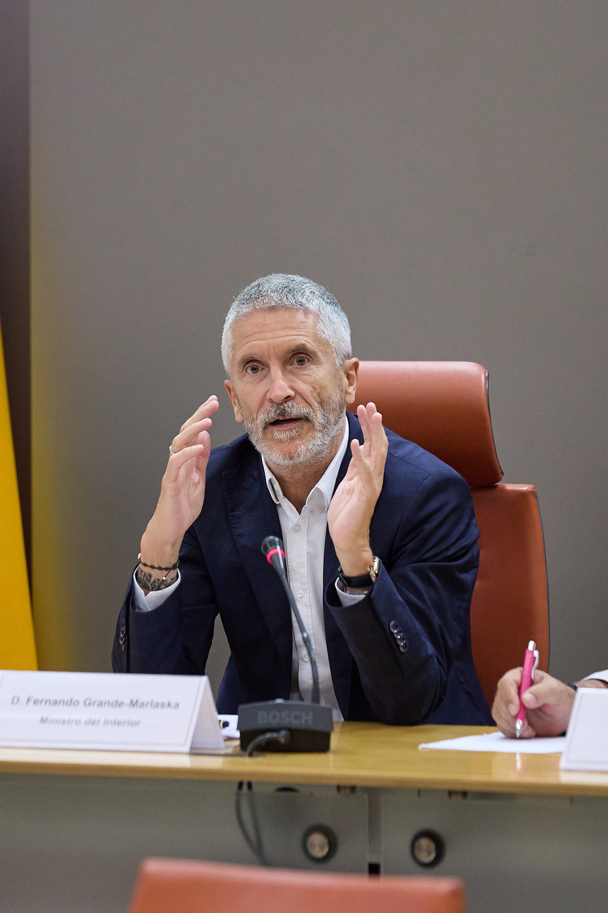 Fernando Grande - Marlaska se defiende: la policía actúa bajo "el estricto sometimiento a la ley"