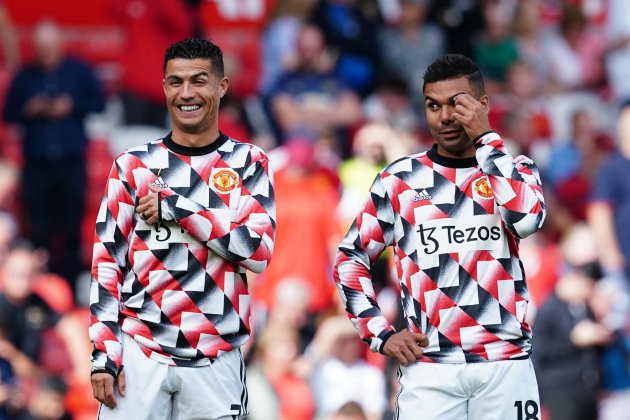 Cristiano Ronaldo Casemiro Manchester United suplentes / Foto: Europa Press