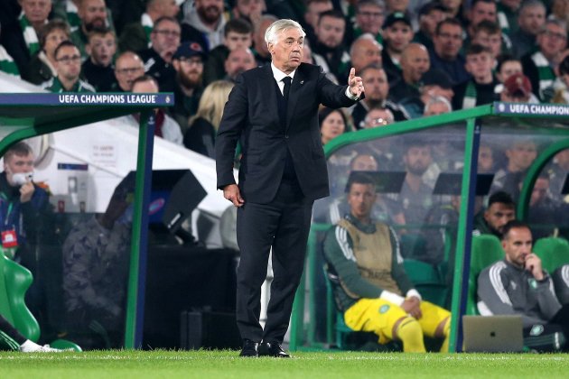 Celtic Reial Madrid Ancelotti Foto: EFE