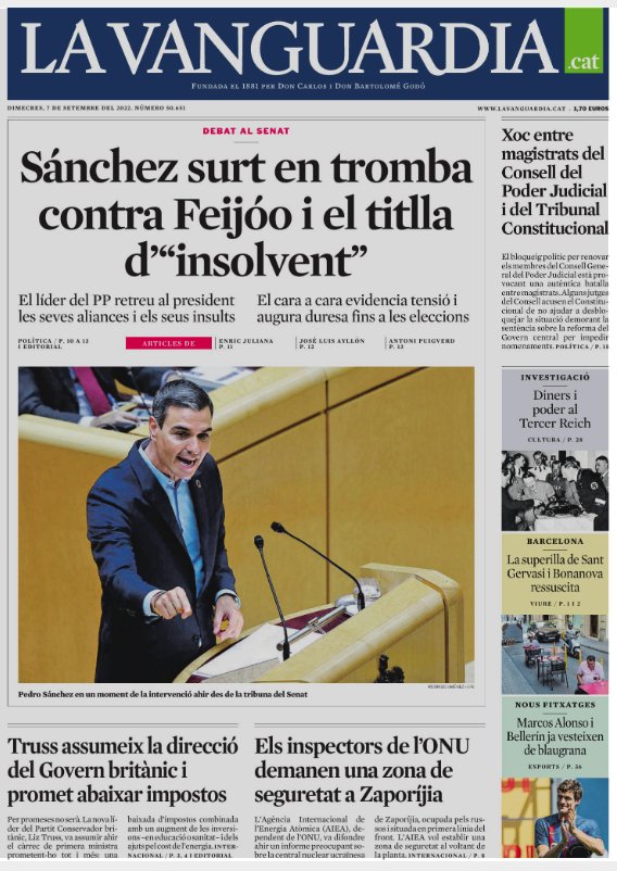La Vanguardia La Vanguardia