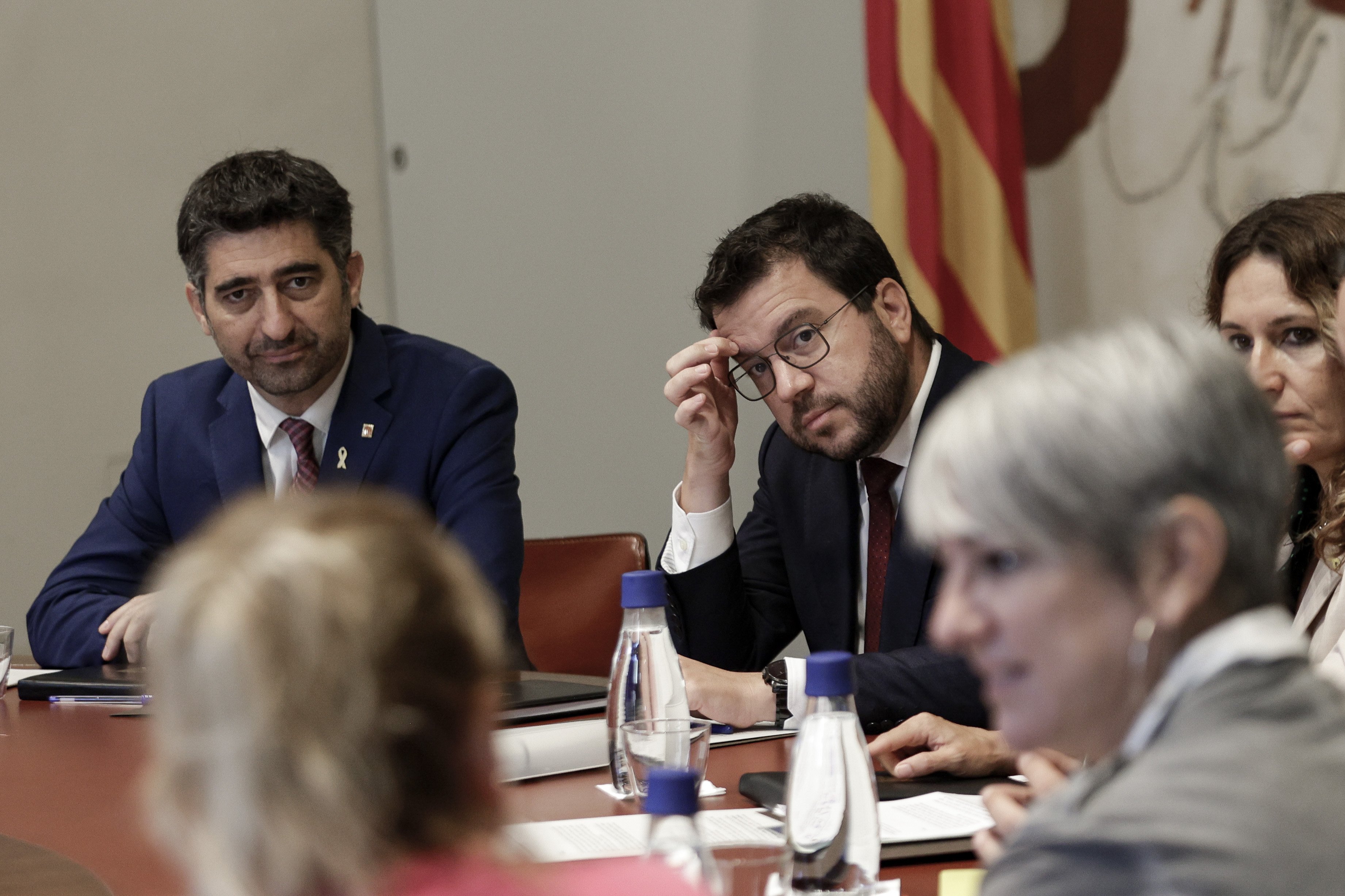 Aragonès desafia Junts: assegura que cap membre del Govern dona suport a una DUI el 2023