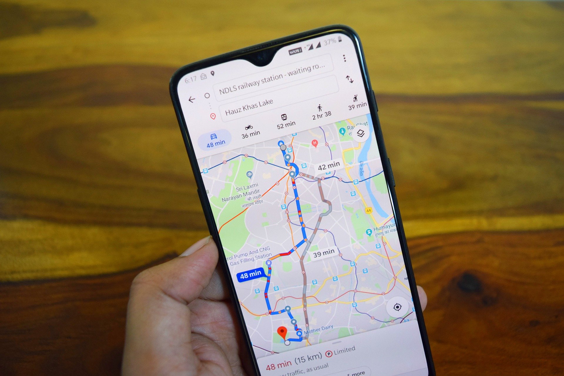 Google Maps dirigirá a los conductores a las rutas con el menor impacto medioambiental