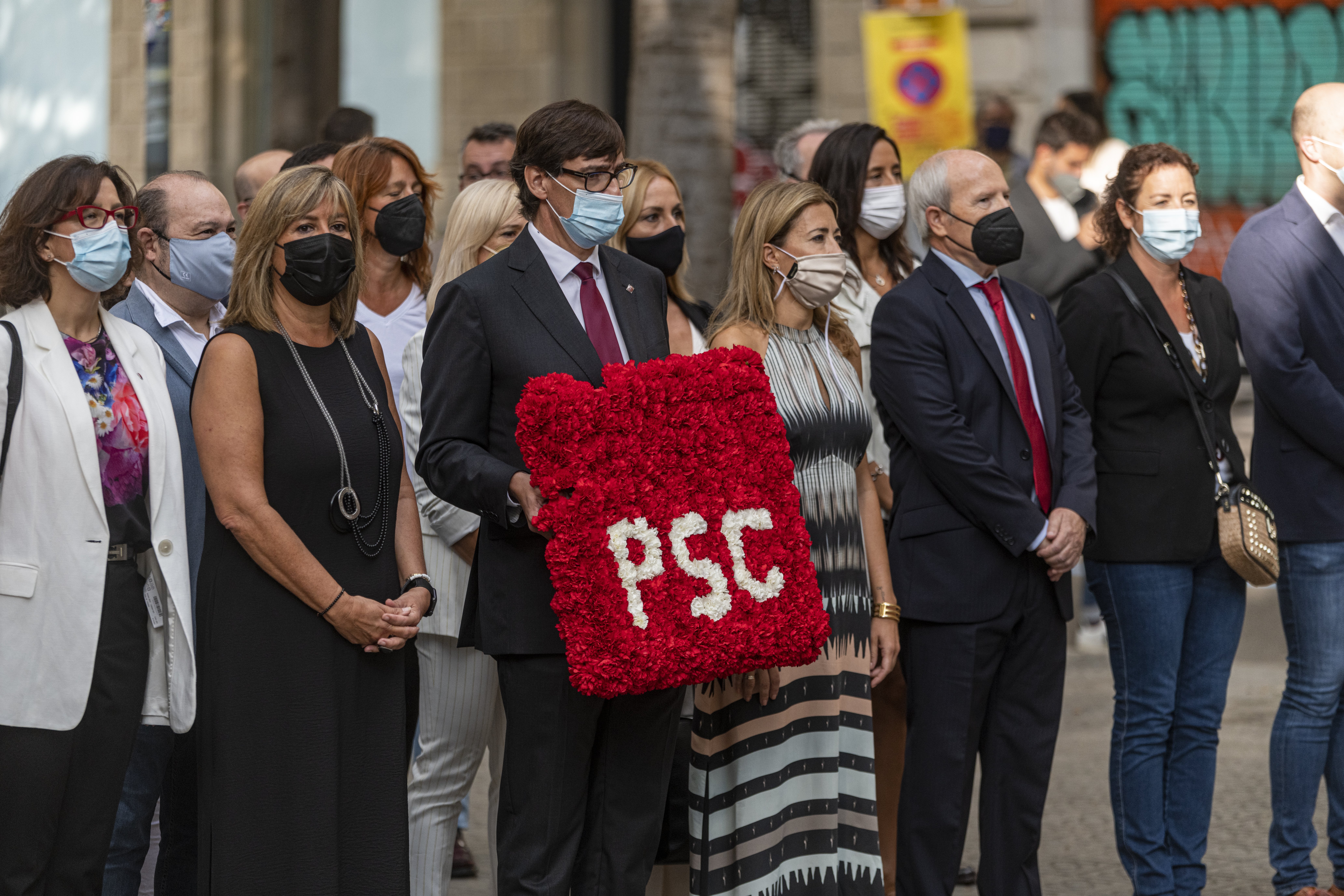 El PSC es reivindica catalanista i aposta perquè la Diada obri una etapa de diàleg