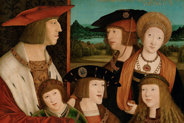 Retrato de los antepasados alemanes de la Farnese. La familia de Maxilimilià y de Carles. Fuente Kunsthistorisches Museum Retrato de los antepasados alemanes de la Farnese. La familia de Maxilimilià y de Carles. Fuente Kunsthistorisches Museum