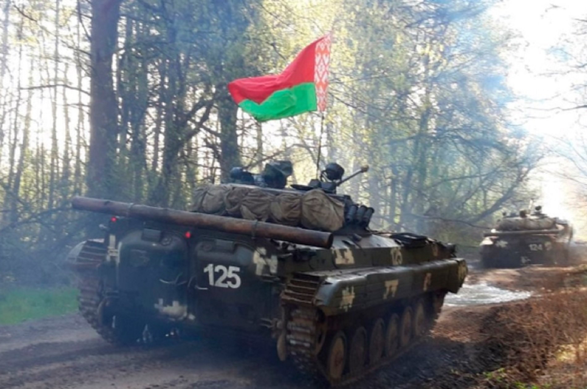 Bielorrusia practica la "liberación de territorios" en la frontera con Polonia