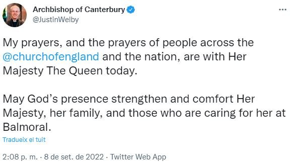TUIT Arquebisbe Canterbury TUIT Arquebisbe Canterbury