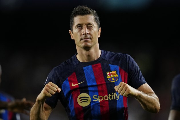 Robert Lewandowski Barça / Foto: EFE