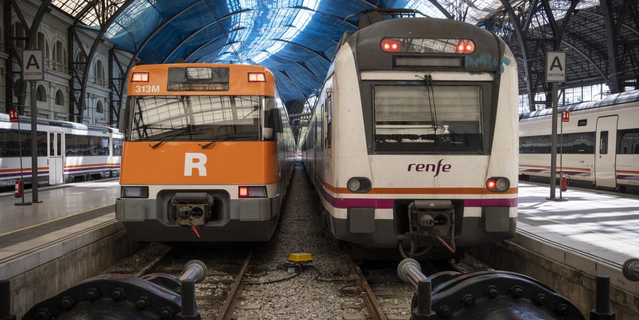 Una incidencia impide la circulación de los trenes de Rodalies y Larga ...