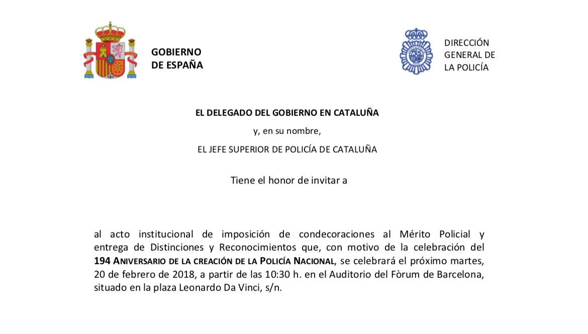 invitacio policia nacional medalles