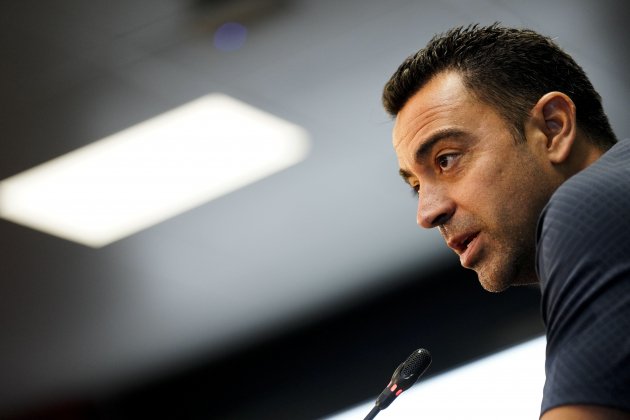 Xavi Hernandez rueda de prensa viernes prevía partido Cadiz Barca / Foto: EFE