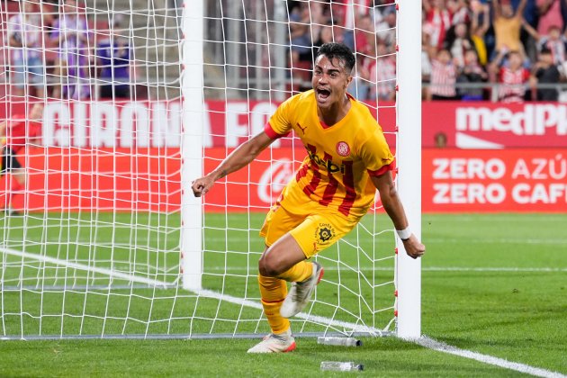 Reinier gol Girona Valladolid / Foto: EFE