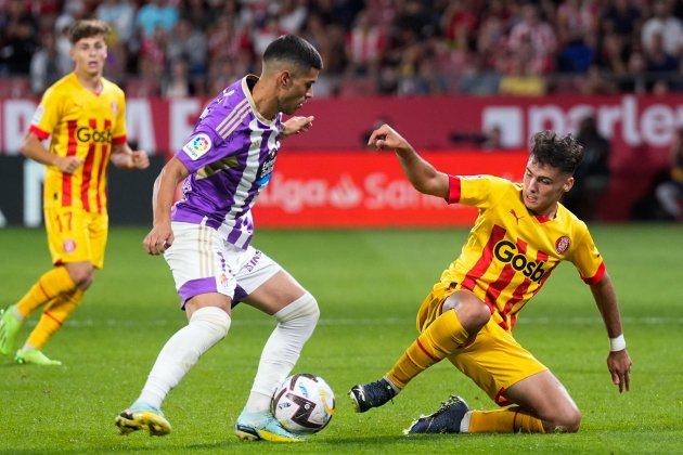 Lucas Olaza Arnau Girona Valladolid / Foto: EFE